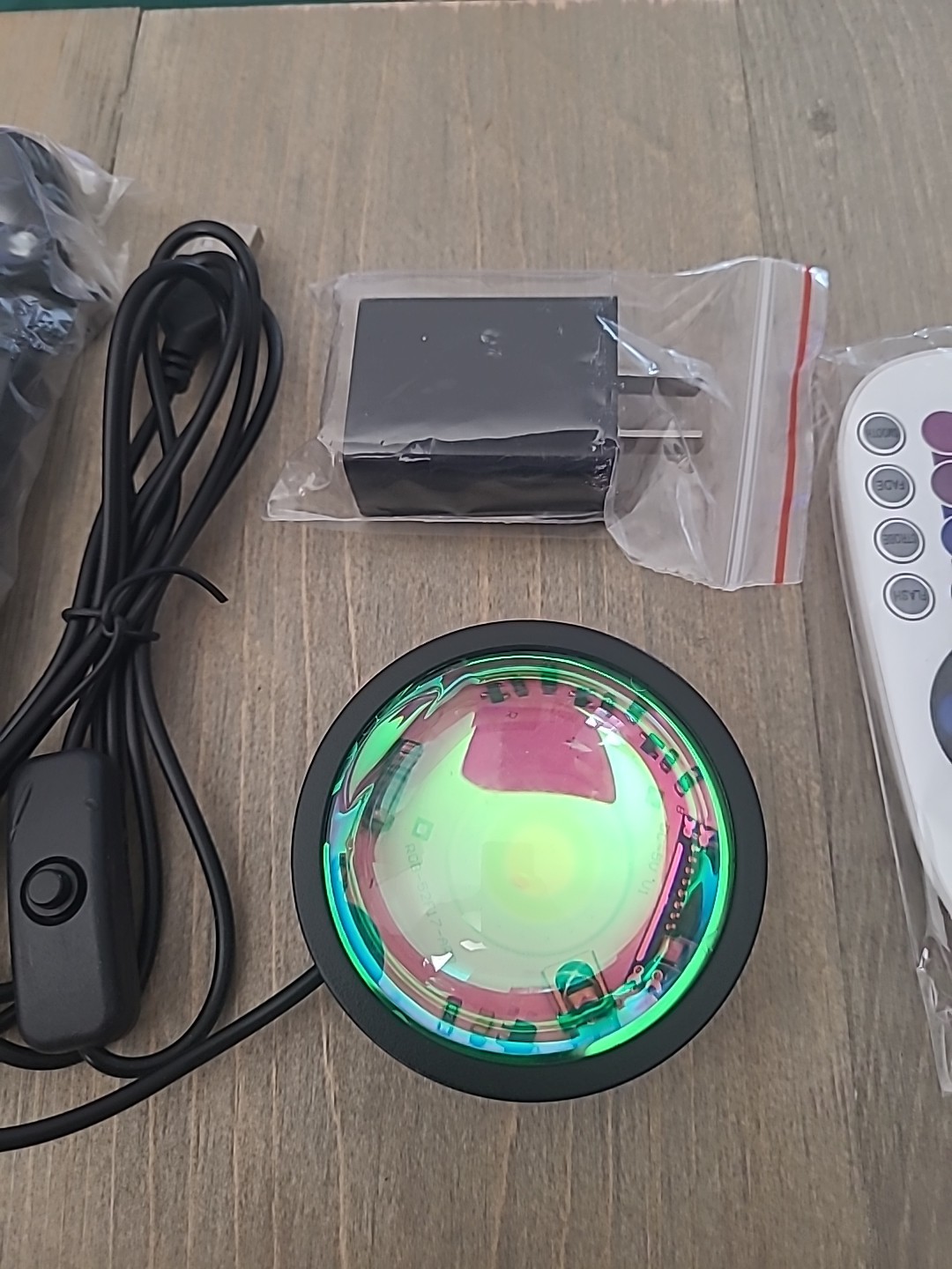 Sunset Lamp Projector LED Light APP Remote Control 16 Colors Tripod Room Decor