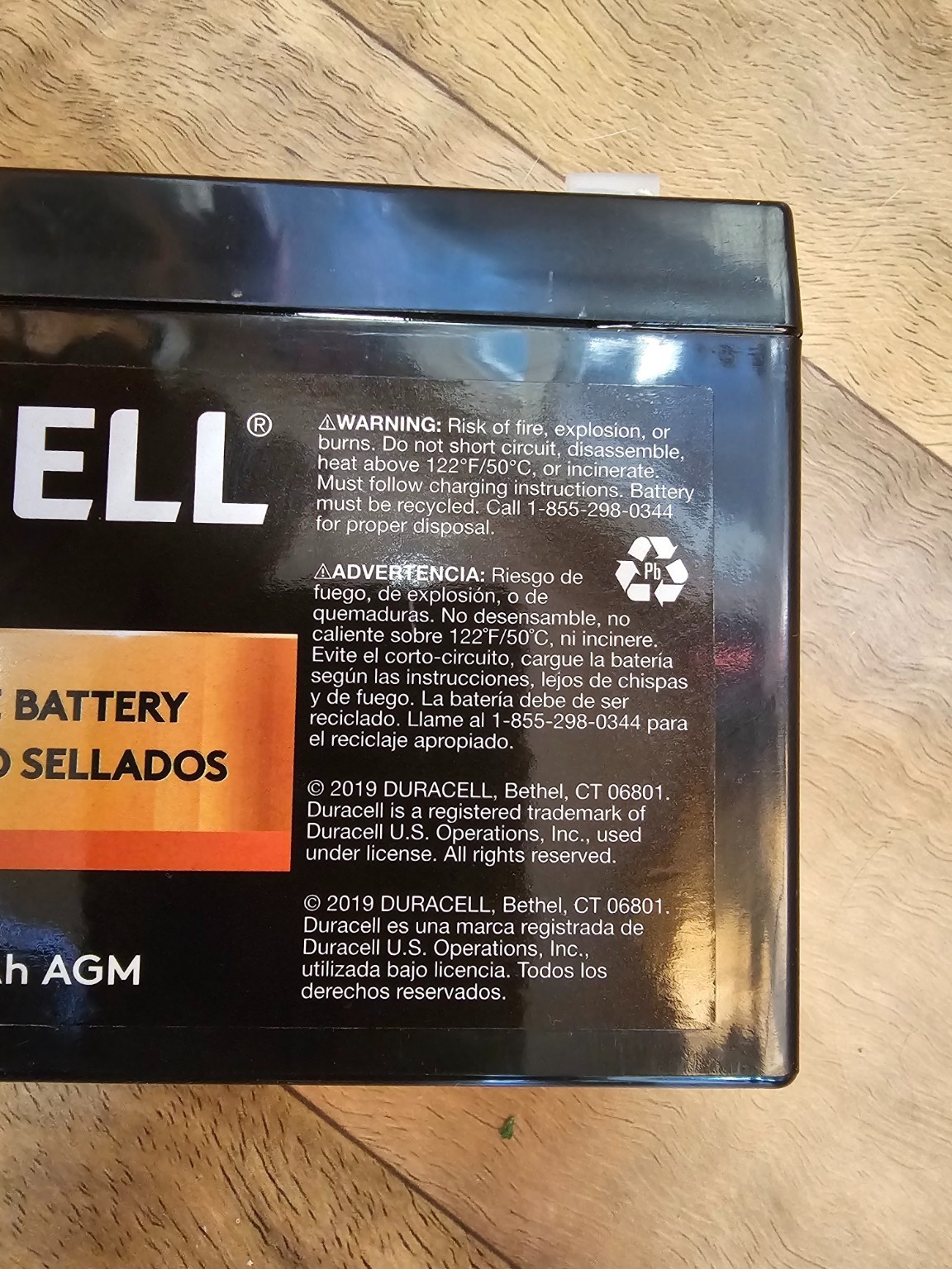 🔋Duracell Ultra DURA6-7.2F 6V 7.2Ah AGM Sealed Lead Acid Battery – LOT OF TEN🔋