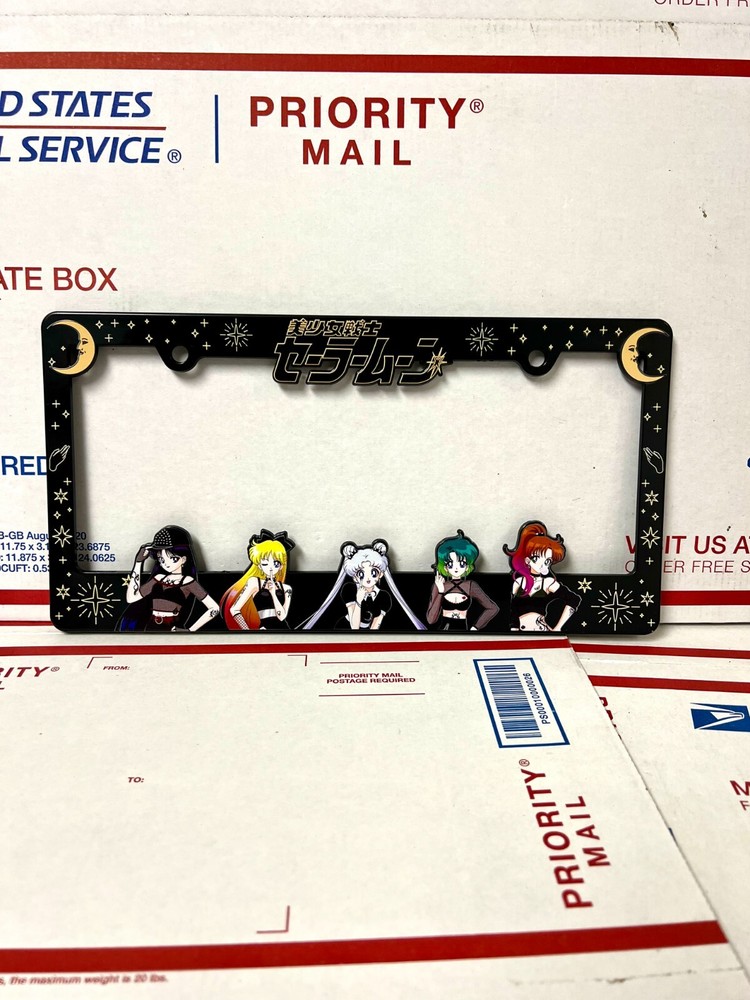 Sailor Moon Punk License Plate Frame