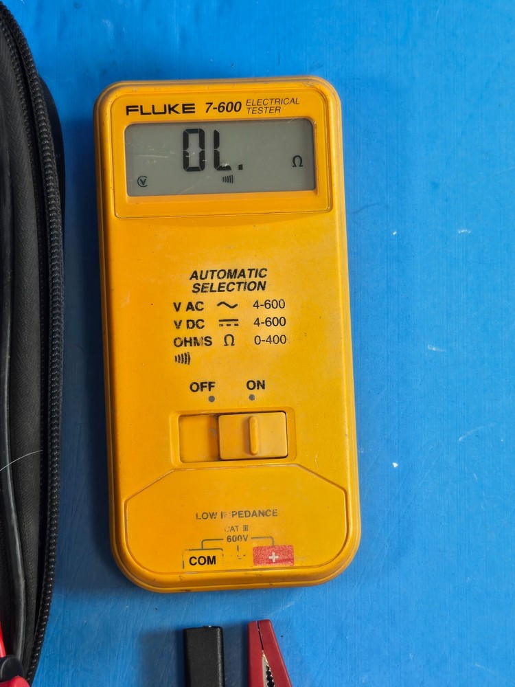 Fluke 7-600 Electrical Tester Meter Multimeter