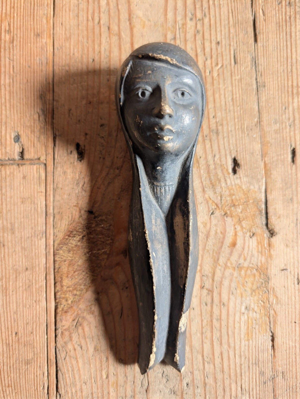 Native American Girl Ornament? - Art Nouveau Style Ceramic Wall Plaque Handmade?