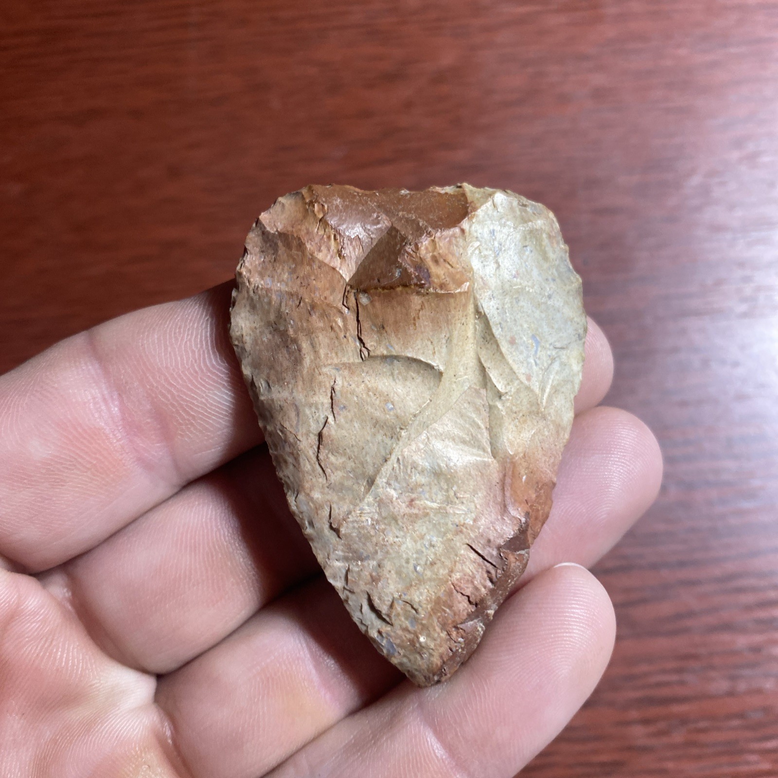 MLC s8236 2 1/4” Archaic Knife Blade Arrowhead Wisconsin Stone Artifact