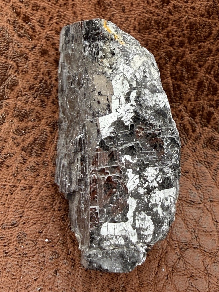 Galena with Reflective Metallic Luster and Cubic Cleavage from Morocco  132  g.