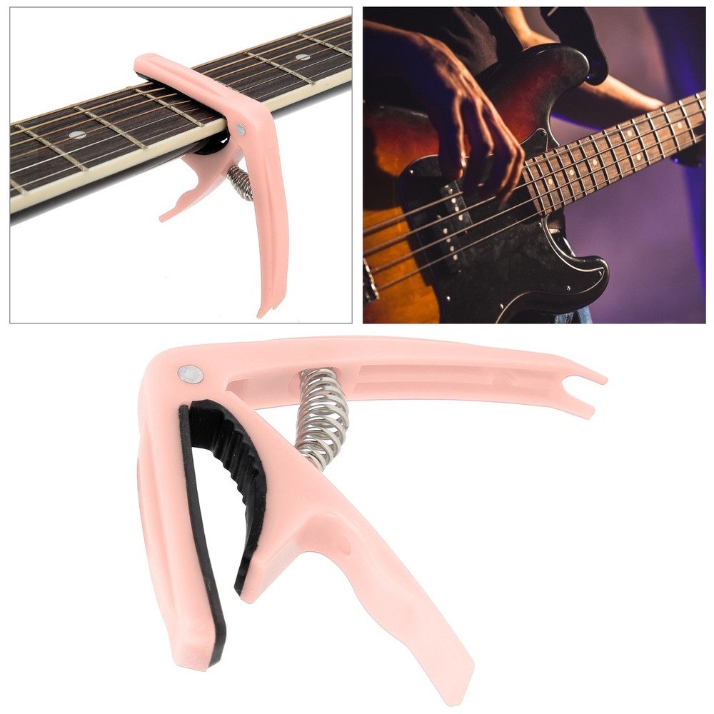 Guitar Capo Clamping ABS Shell Stringed Instrument Playing Tuning Accessories