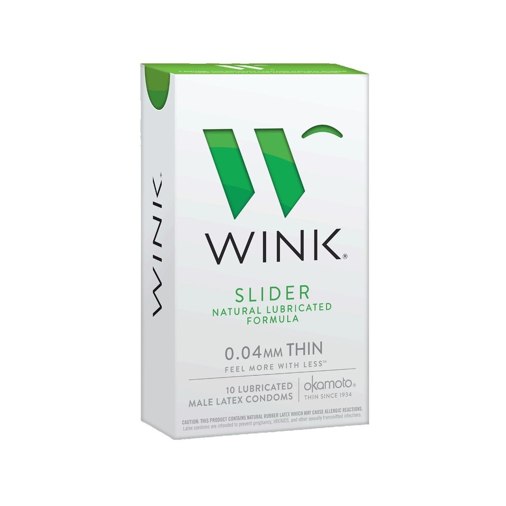Wink Slider Condoms - 10 count