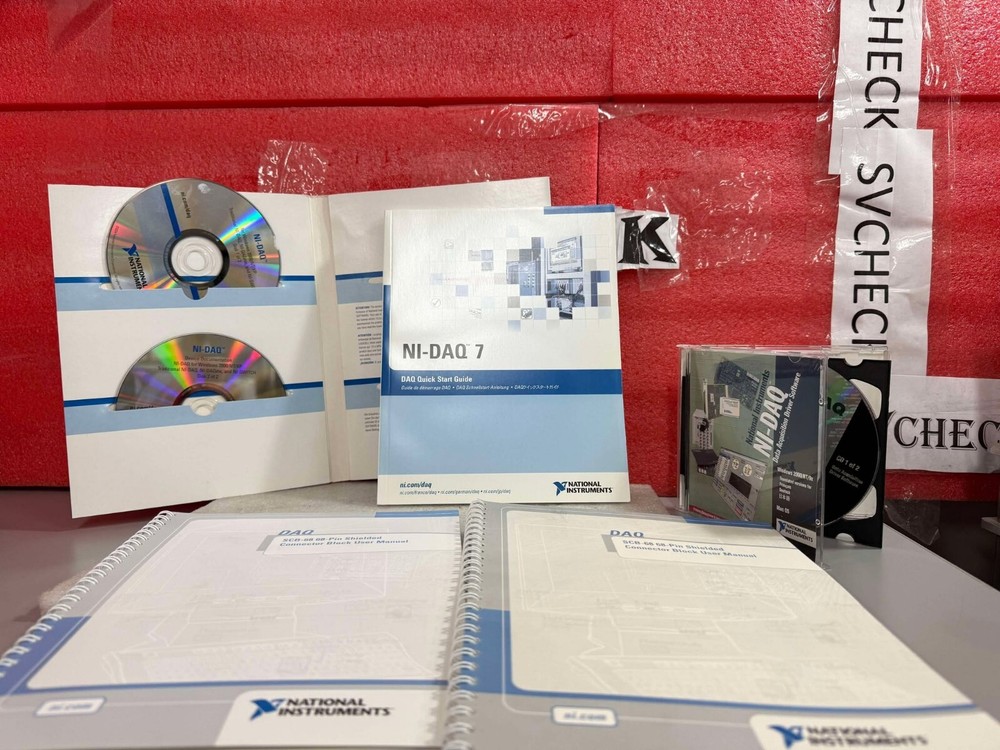 NATIONAL INSTRUMENTS 450031A-01 NI-DAQ 7 DATA ACQUISITION DRIVER SOFTWARE SET