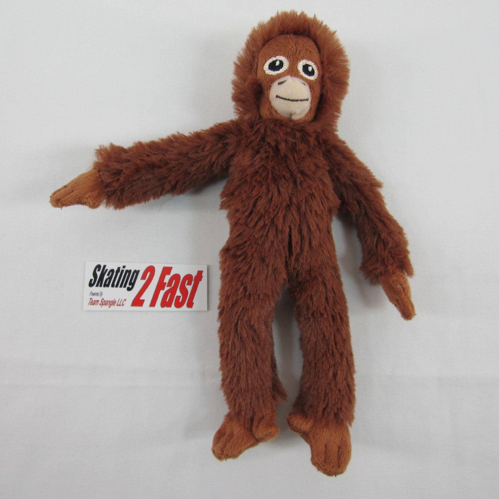 Ikea 8" Djungelskog Mini Monkey Orangutan Plush Stuffed Brown Animal Toy