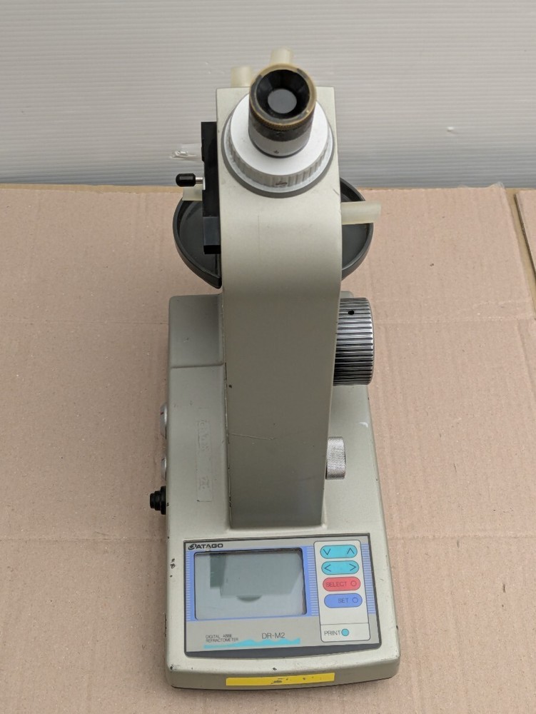 ATAGO DR-M2 Abbe Refractometer Digital Multi-Wavelength Lab Unit Not tested JUNK