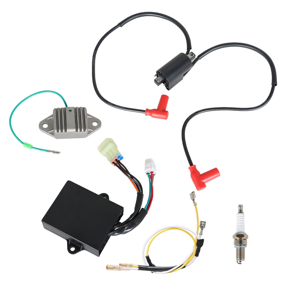 Ignition Coil Igniter CDI BOX Regulator Spark Plug For Banshee 350 YFZ350