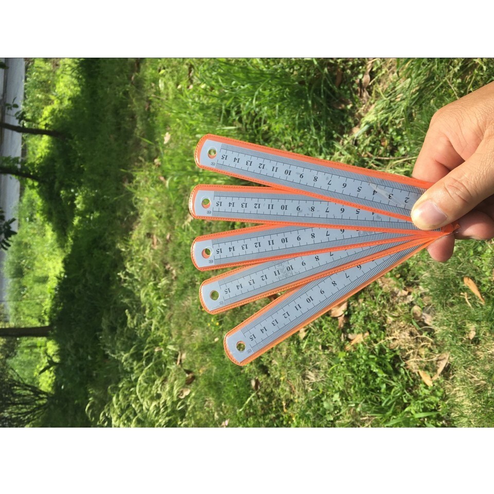 15cm/150mm/6" inch Stainless Steel Double Sided Ruler Metal Rule Metric Imperial