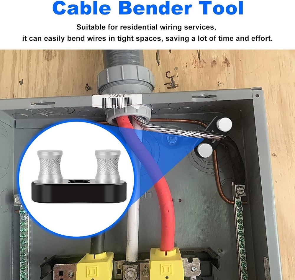 Wire Bender Tool, Cable Bender Tool for Most Wires, Wire Bender Cable Bender ...