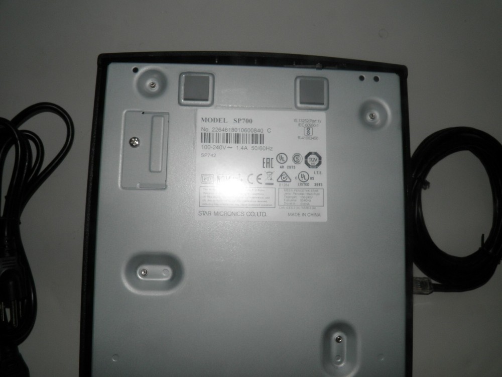 STAR SP700 SP742 POS Receipt Printer Ethernet Square & Clover Compatible *NEW*