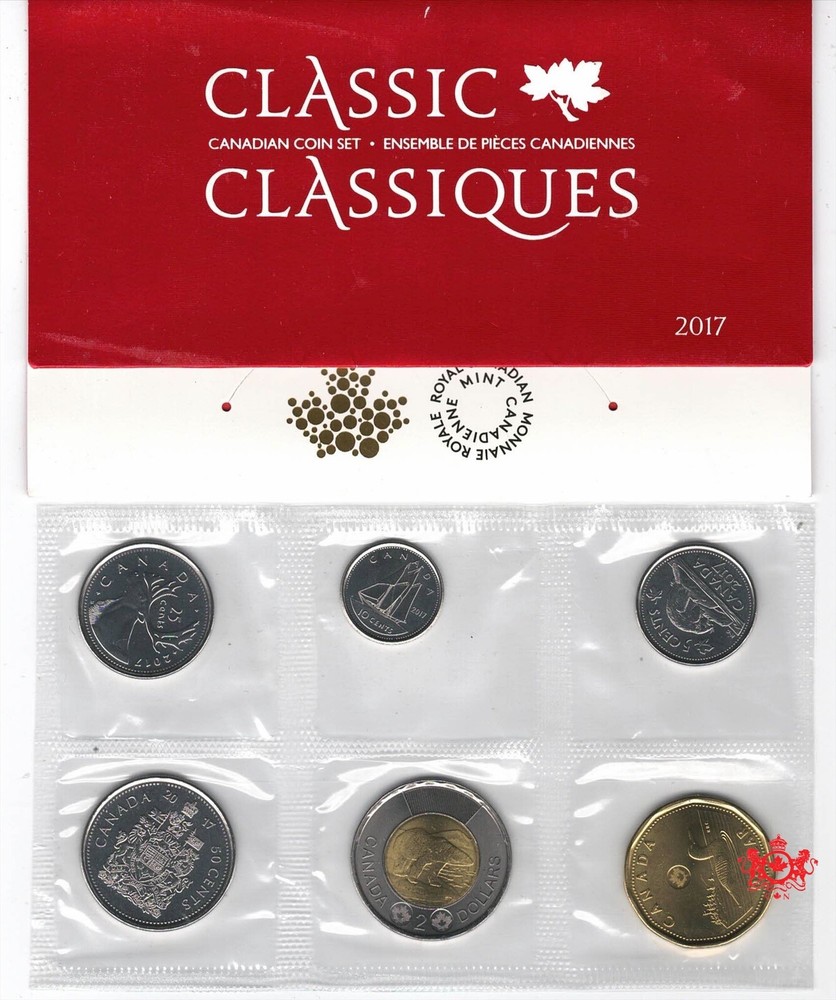 2017 Canada Proof Like Set - Royal Canada Mint -