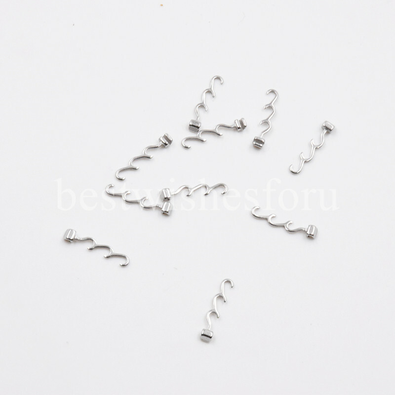 Dental Orthodontic Sliding Hooks Crimpable Left/Right Archwire Multi-Function