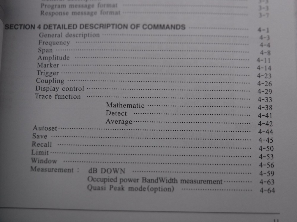 IFR 2398 Spectrum Analyzer Operation Manual Vol. 2
