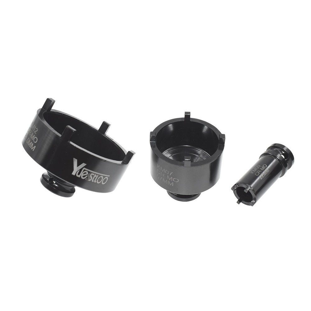 Yuesstloo 13 PCS Spindle Nuts Socket Kit Ball Joints Axle Locknut Remove...