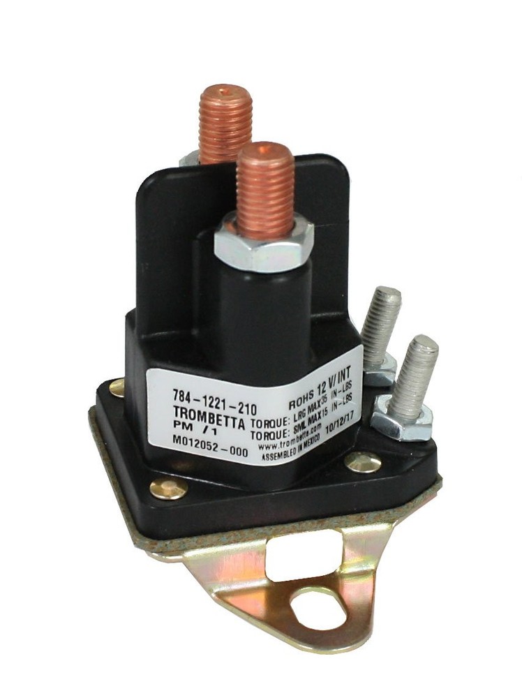 Trombetta 784-1221-210 12 Volt High Performance Plastic DC Contactor