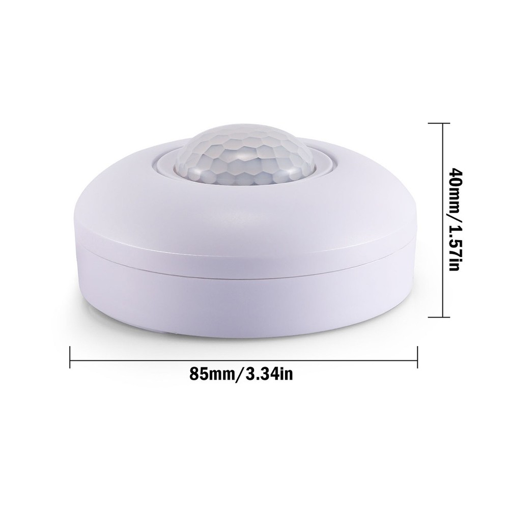 LED Security PIR Infrared Motion Sensor Detector Switch fr AC 85-260V Wall Light