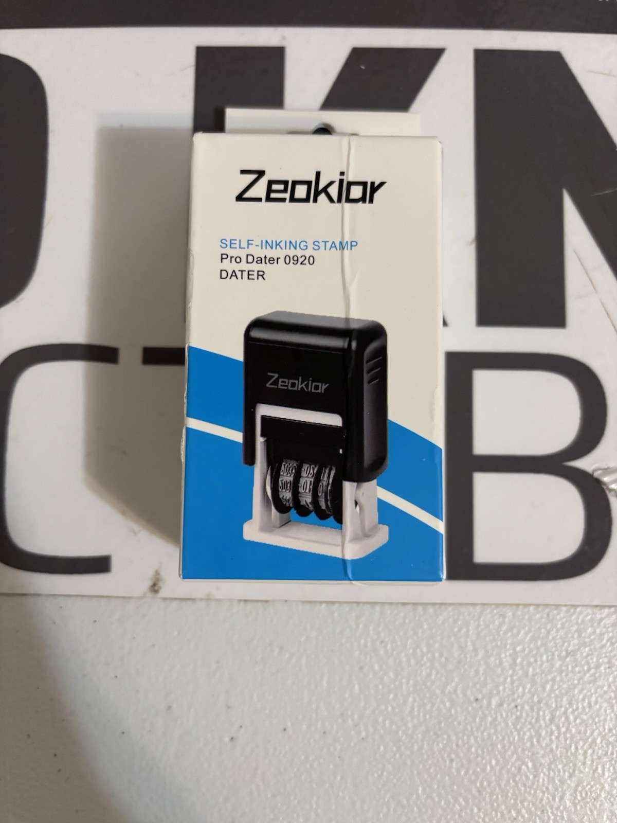 Received Stamp with Date Rubber Office Date Business Stamp for Accounting