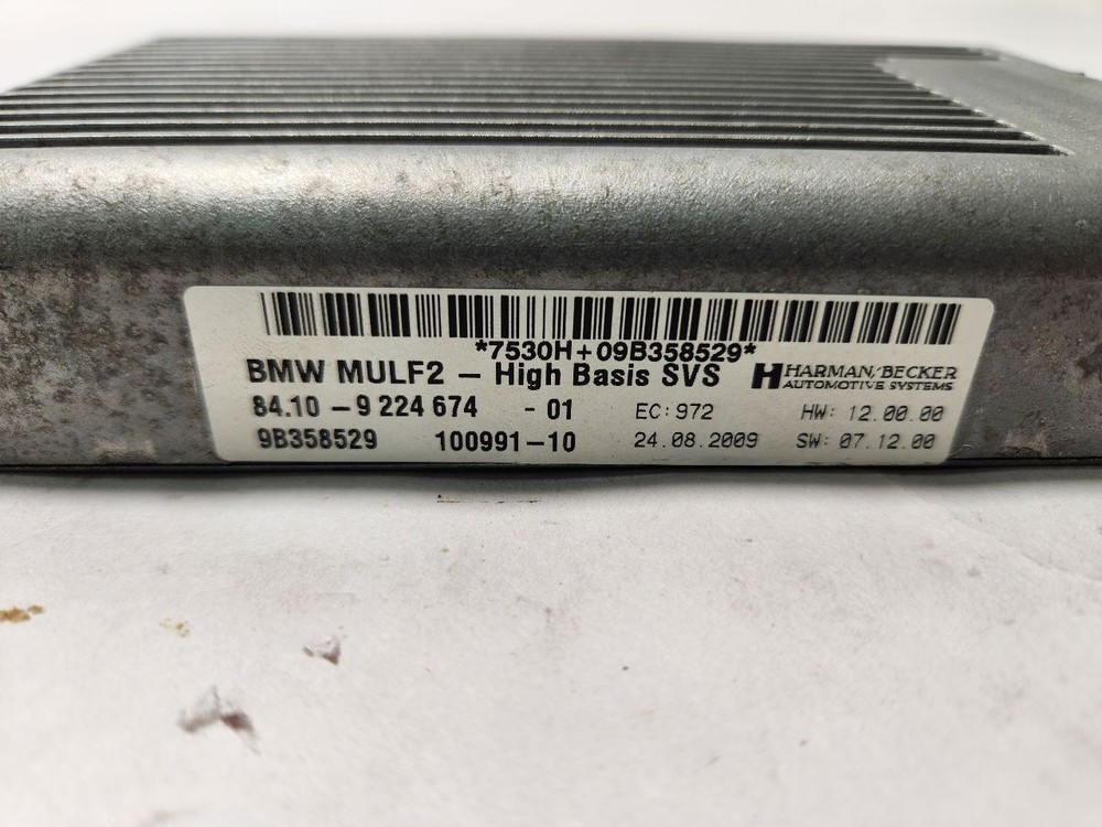 Used Telematics Interface Module fits: 2010 Bmw 750I Communication Bluetooth LH