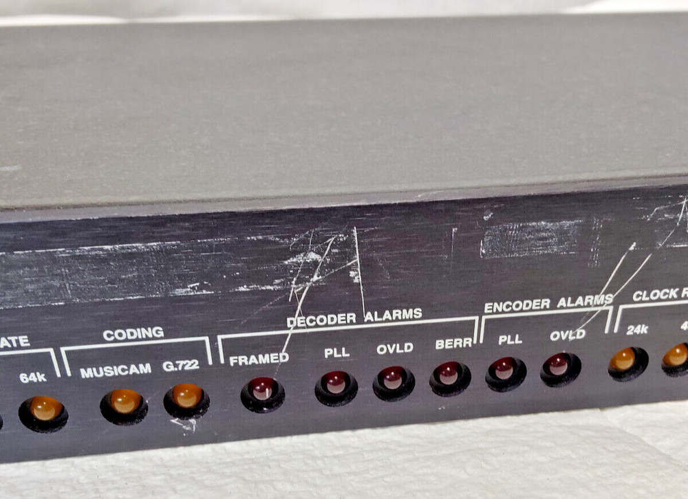 G.722 Corporate Computer Systems Musicam CDQ1000 Interface Unit