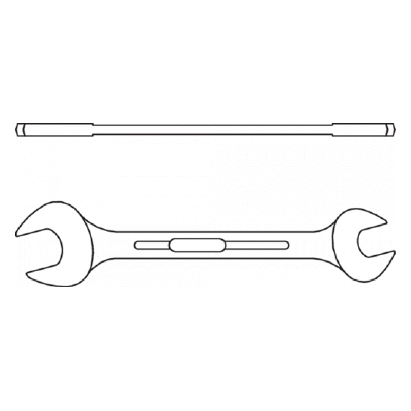 Gedore 6063750 Double Open Ended Spanner