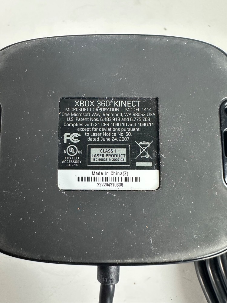 Official Microsoft Xbox 360 Kinect Motion Sensor Bar! ~ Works Great! Fast Ship!