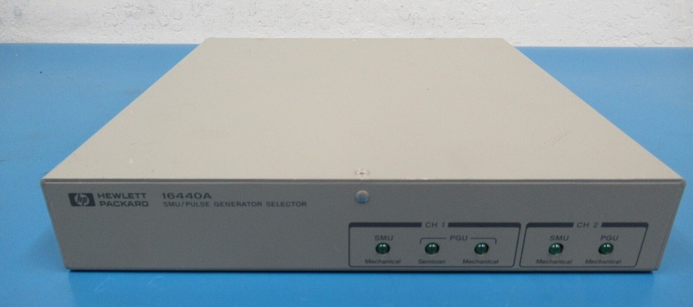 HP 16440A SMU / Pulse Generator Selector Lab Unit