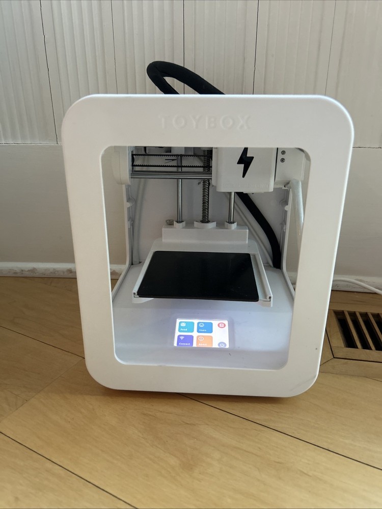 Toybox 3D Printer One Touch Kit Kid Friendly (8+)  Toy Alpha 2 - Used