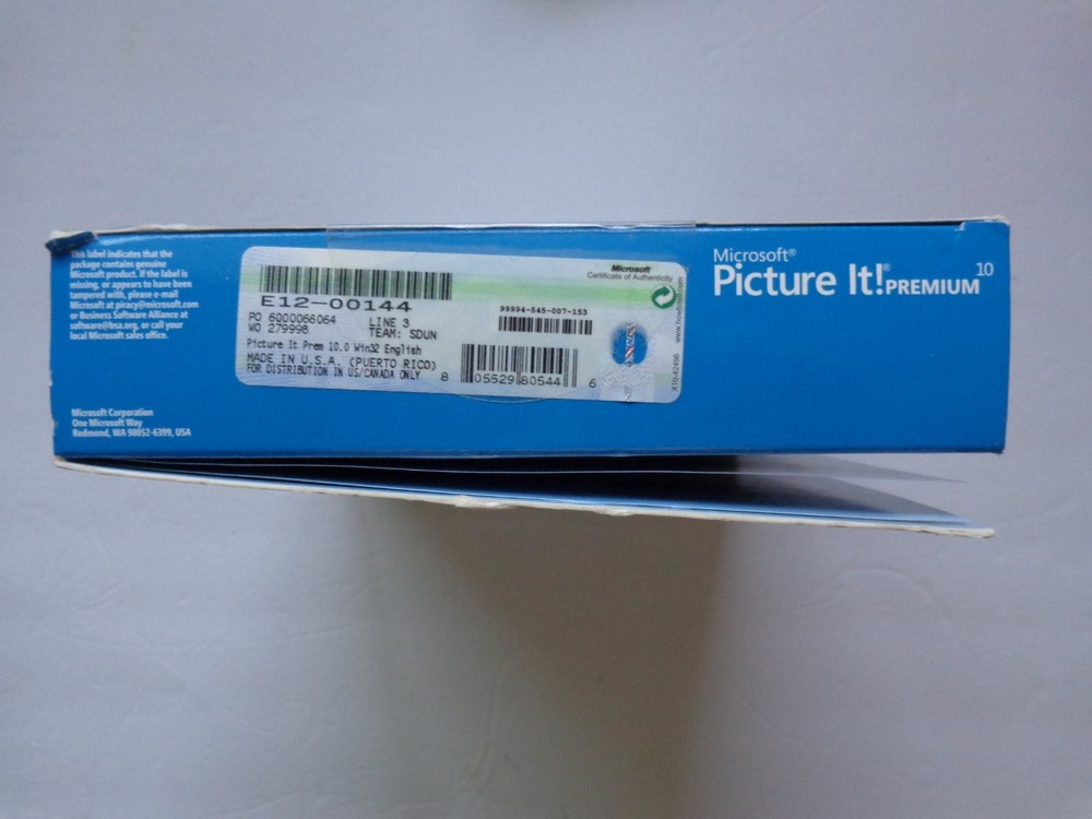 Microsoft Picture It! Premium 10 For Windows