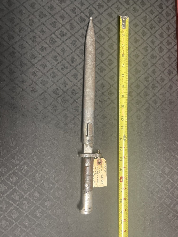 Czechoslovakian Vz23 Long W/Muzzle Ring & Scabbard