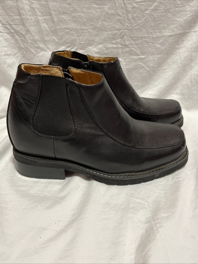 Constep Men’s Size 11 Black Platform Boots