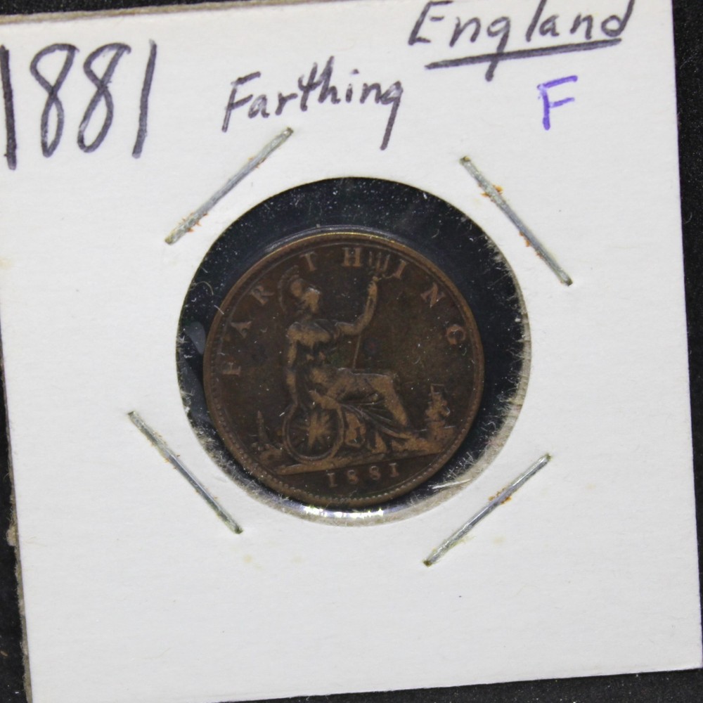 1881 Great Britain Farthing