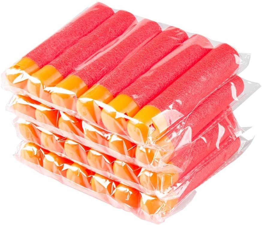 60-Piece Mega Dart Refill Pack for N-Strike Mega Series - Safe & Durable