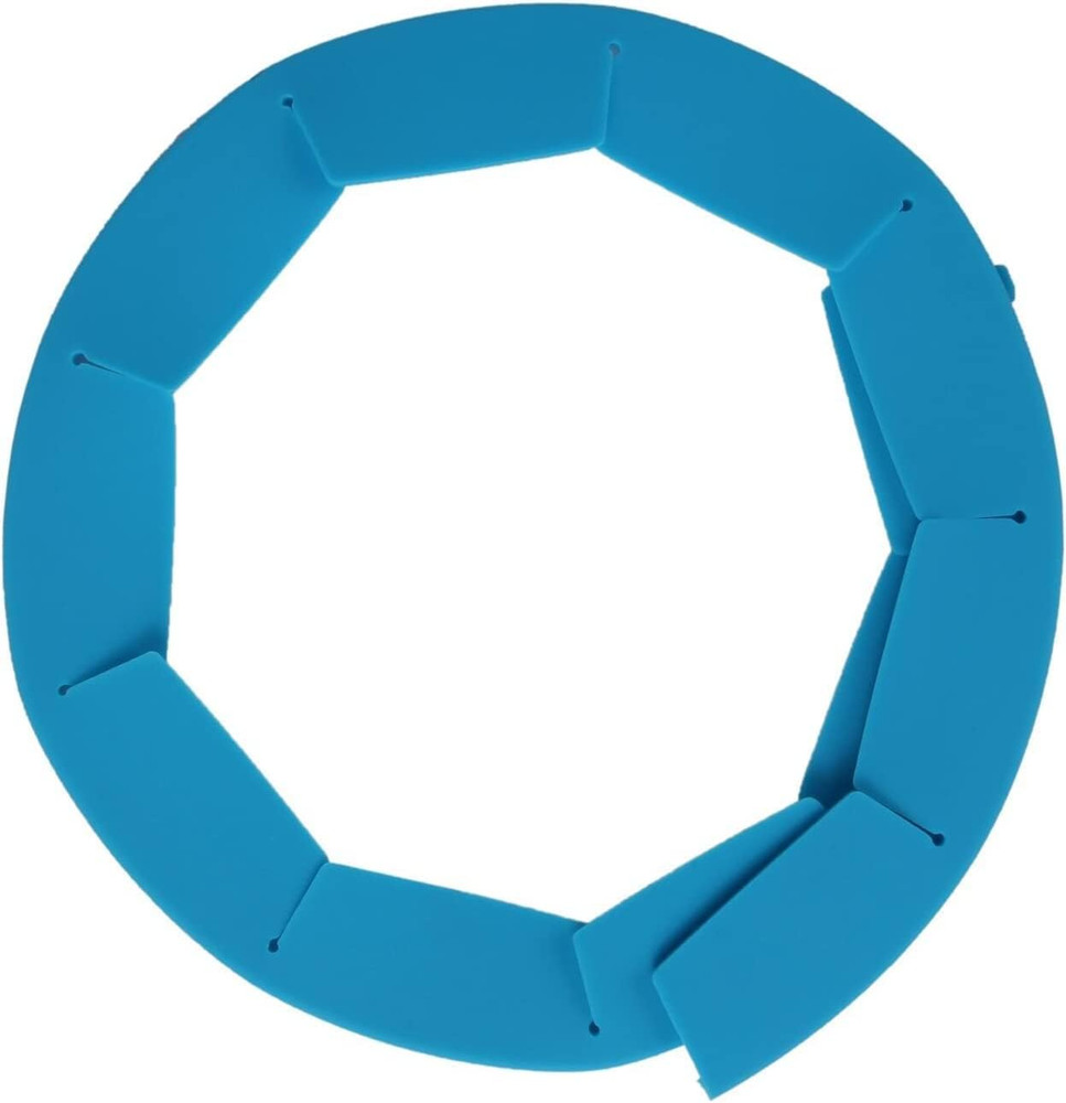 SUUCARER Adjustable Pie Crust Shield Silicone Pie Protector, Pie Ring Crust Bake