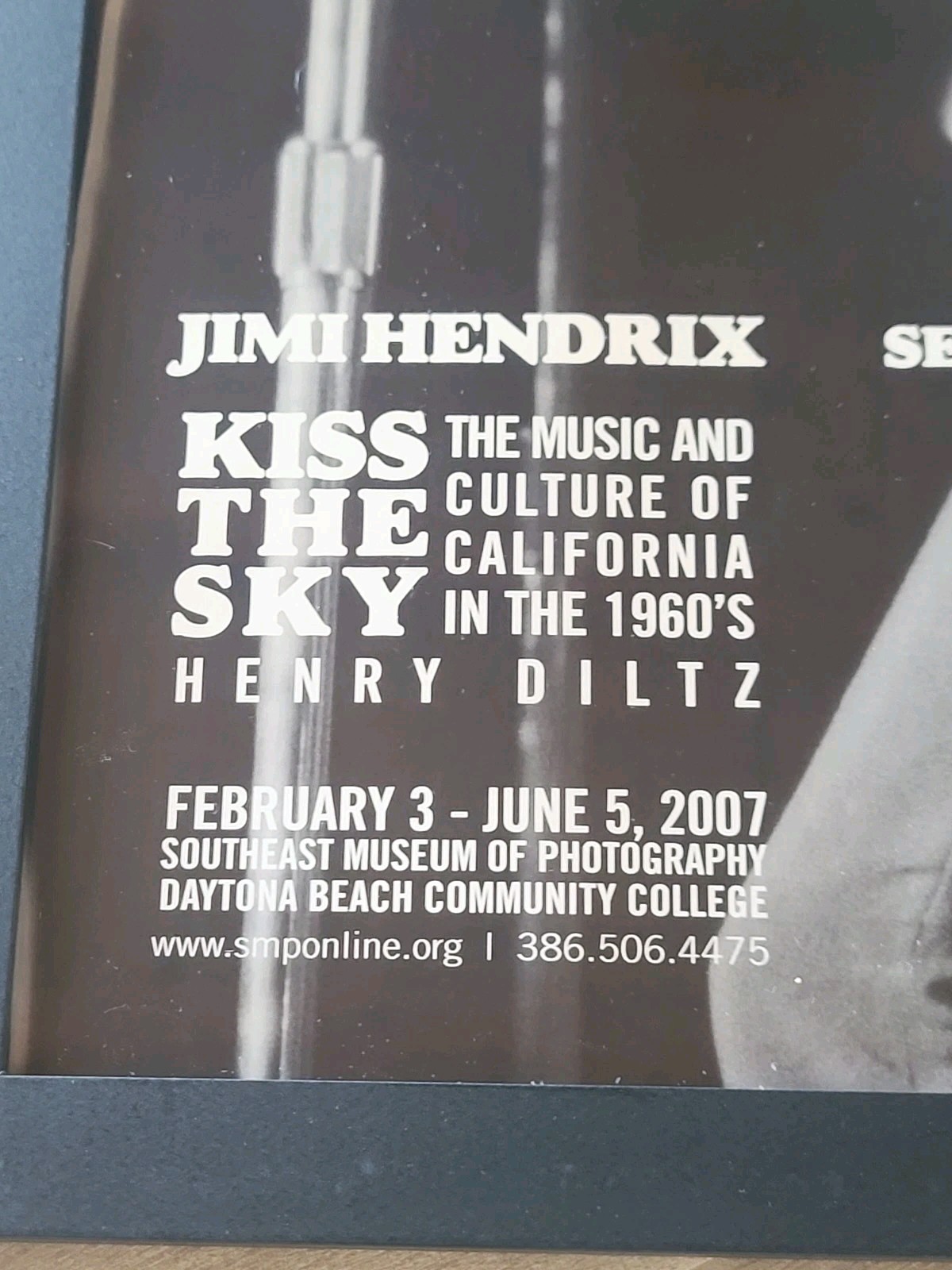 (2) Jimi Hendrix & Janis Joplin Posters! Authentic 2007 Henry Diltz Images! Rare