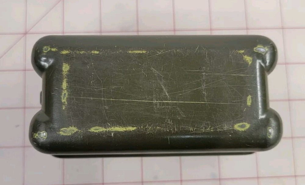 Vintage US Army Indicator Channel Alignment Military Case Box Only