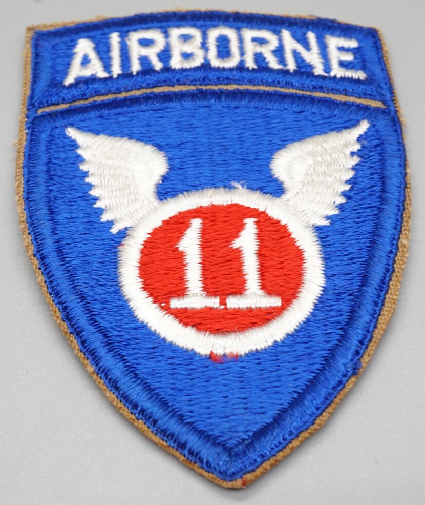 WWII 11th Airborne Division Patch GREAT SHAPE WITH NO GLOW