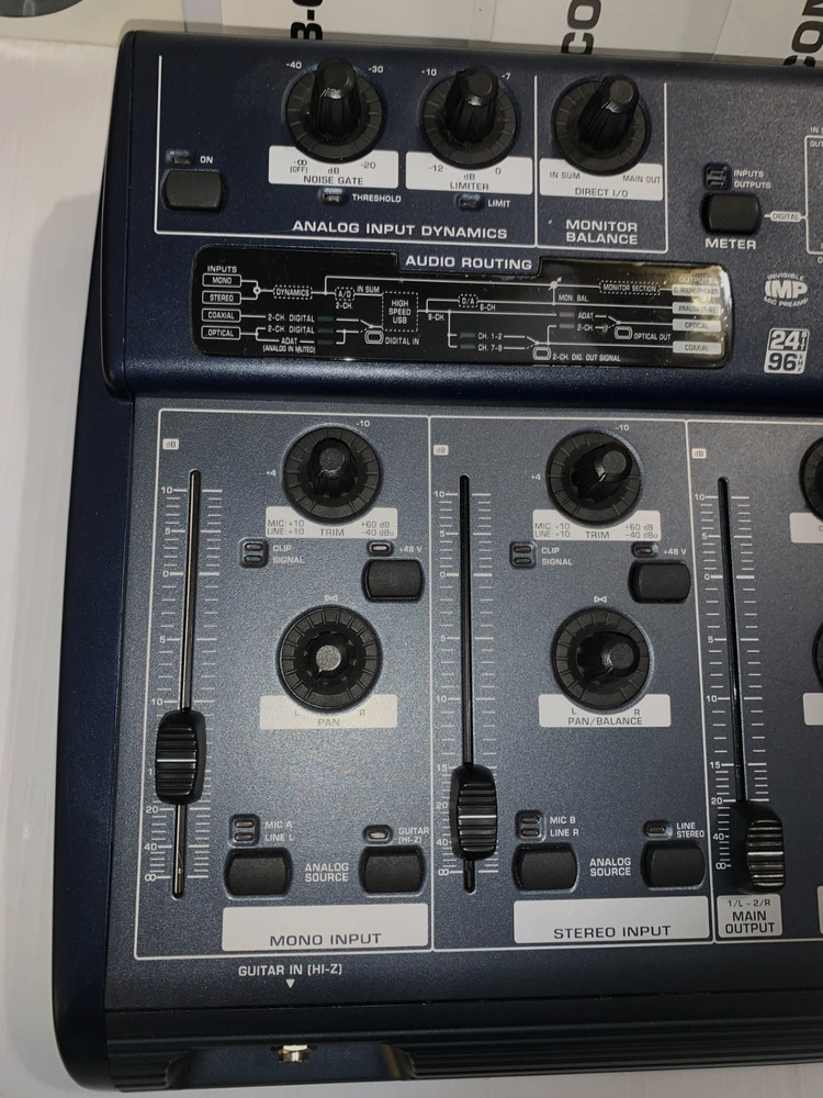 Behringer B-Control Audio & MIDI Control Interface BCA2000 w/ Manual & Driver CD