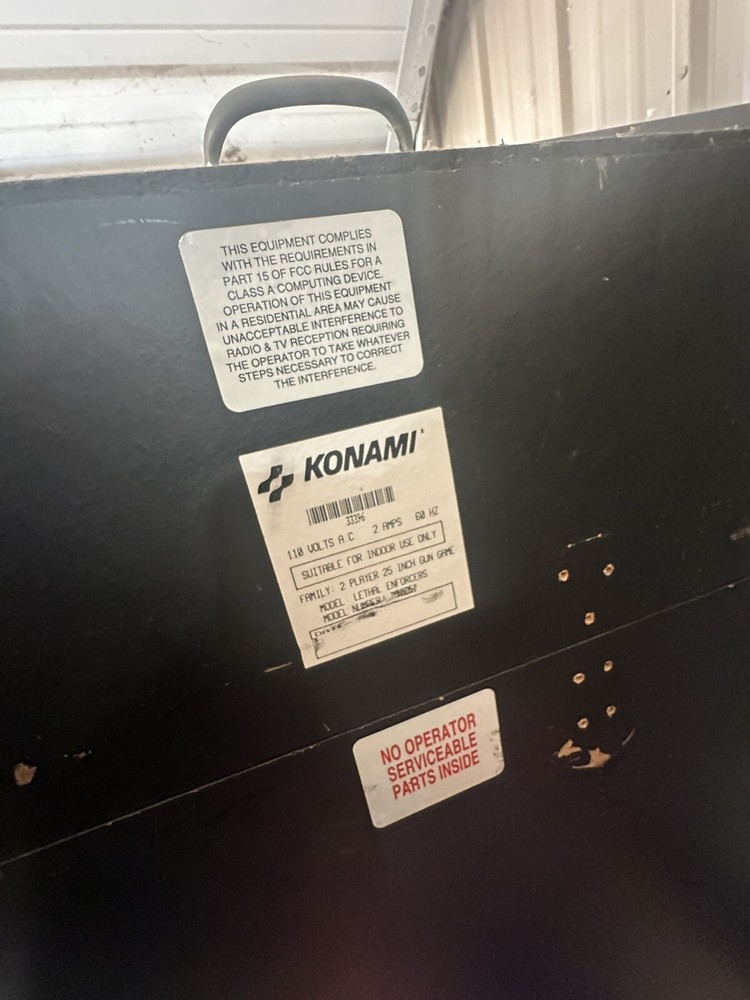 LETHAL ENFORCERS ARCADE MACHINE by KONAMI Gun Isn’t Working Right