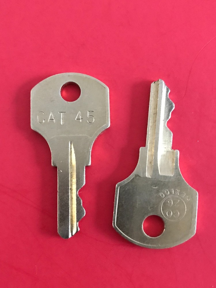 2x Cat 45 EST  Fire Alarm Replacement Keys