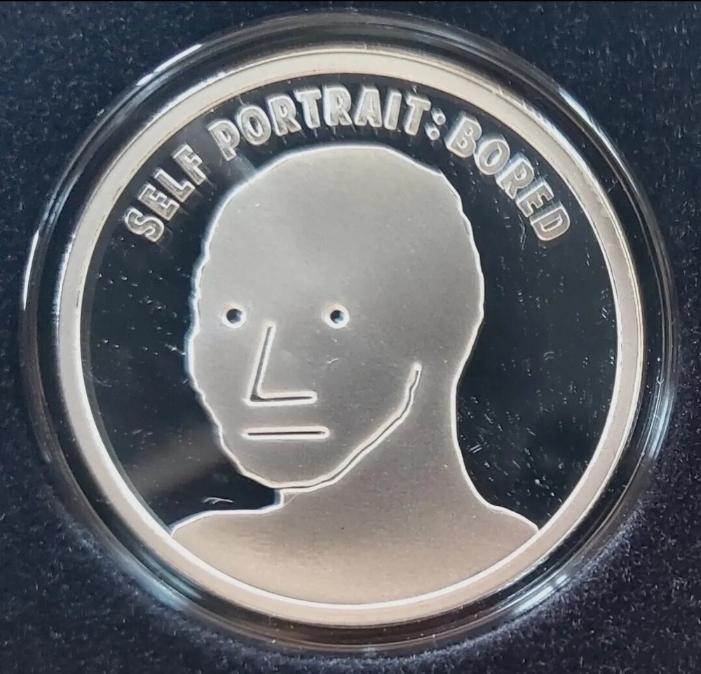 2022 Silver Shield Self Portrait Bored Proof Round