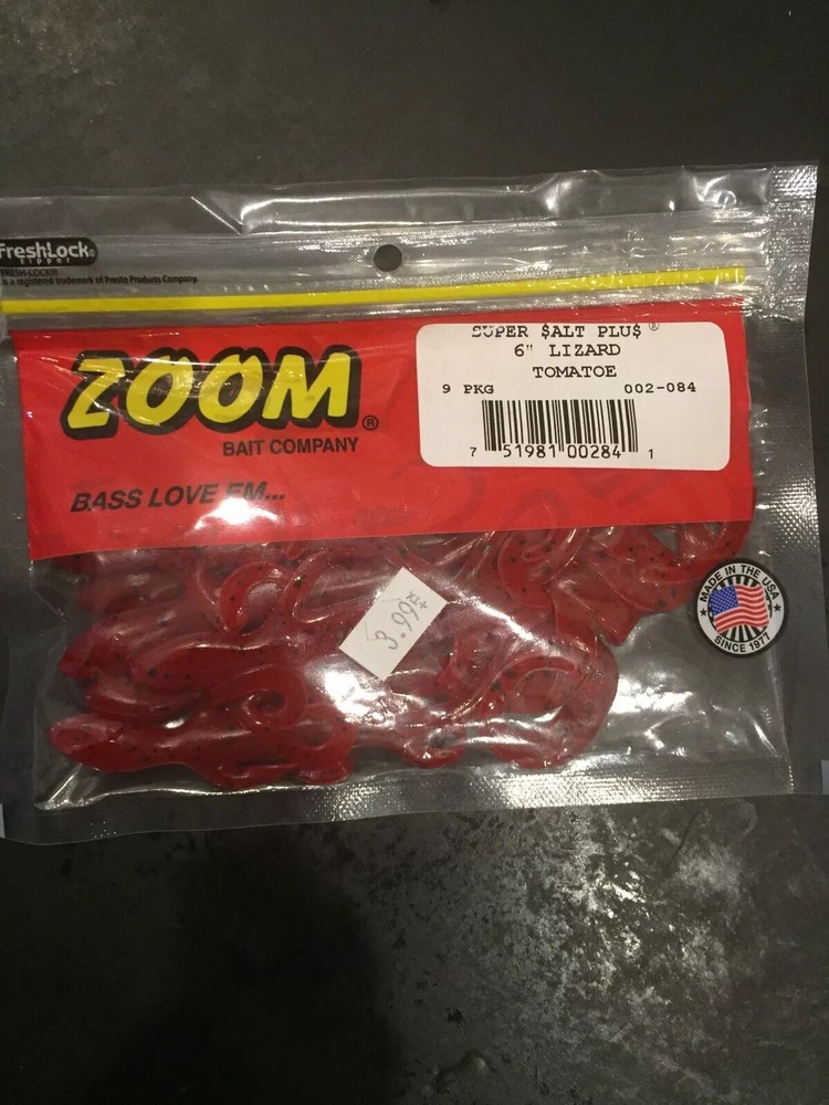 Zoom Super Salt Plus 6" Lizard Tomatoe