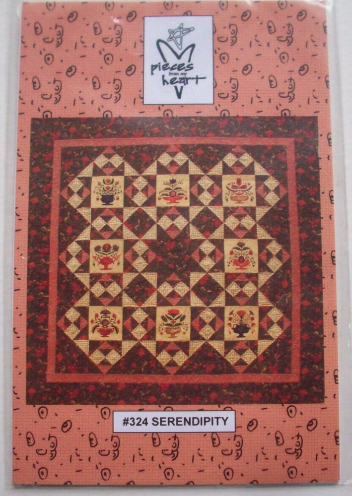 Serendipity feature block quilt pattern *A9