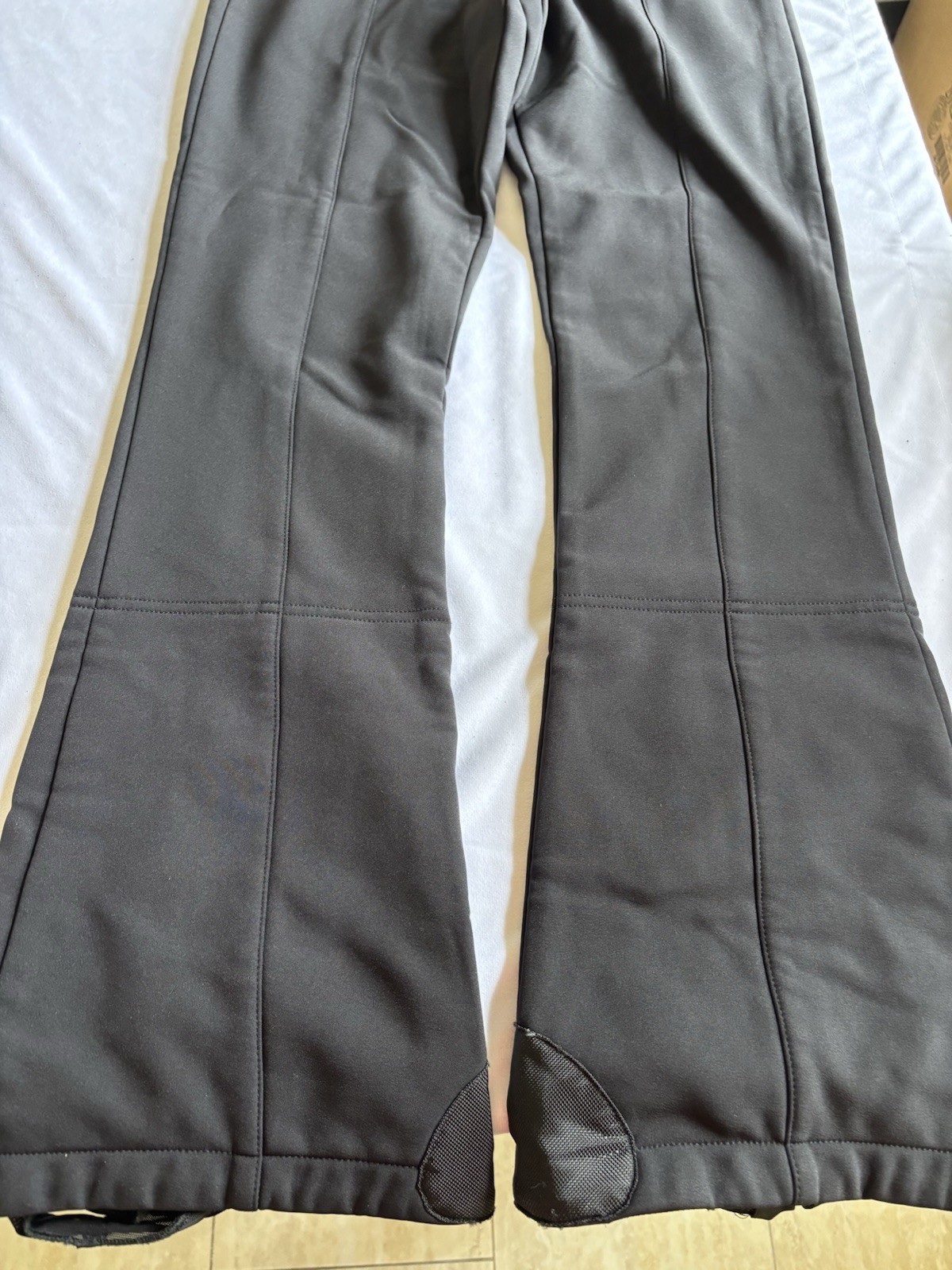 The North Face Womens Ski Pants Schoeller Softshell Black Small Petite