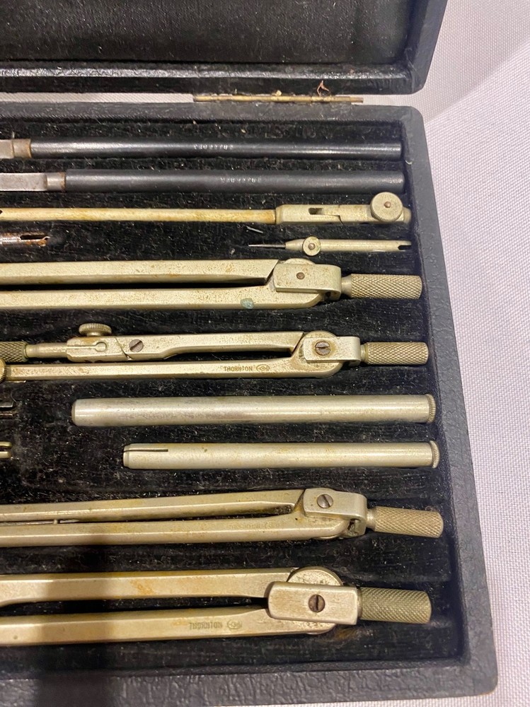 AG Thornton Techset Series Draightsman Set in Original Case