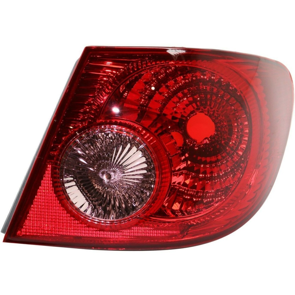 Outer Tail Light Brake Lamp DRIVER LEFT Side For 2003-2008 Toyota Corolla 4dr