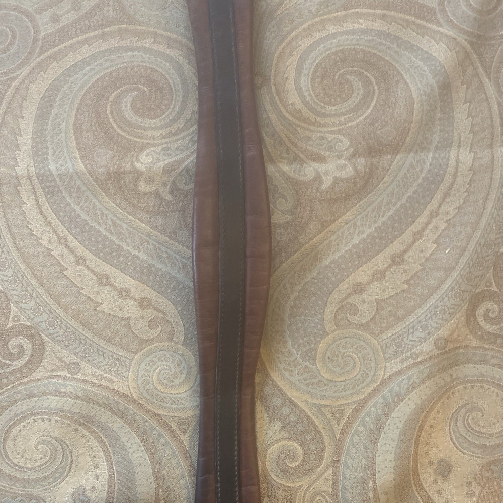 Chafeless Leather Girth Brown 44”