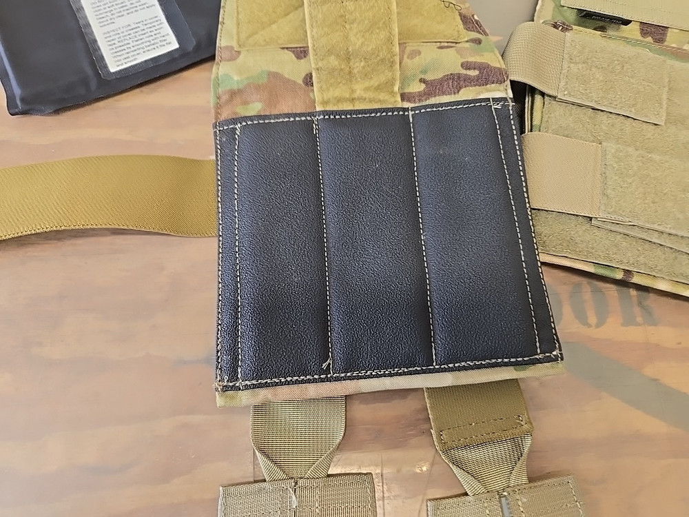 BAE Eclipse RBAV Side Plate Pockets w/ Soft Inserts Lot of 2 Multicam
