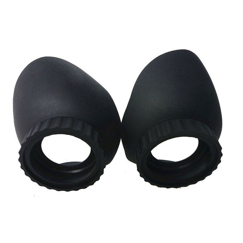 2PCS Eyepiece Eye Shield Rubber Eye Guards Eye Cups for Microscope Telescope